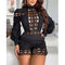 Women Sexy Hollow Out Playsuits