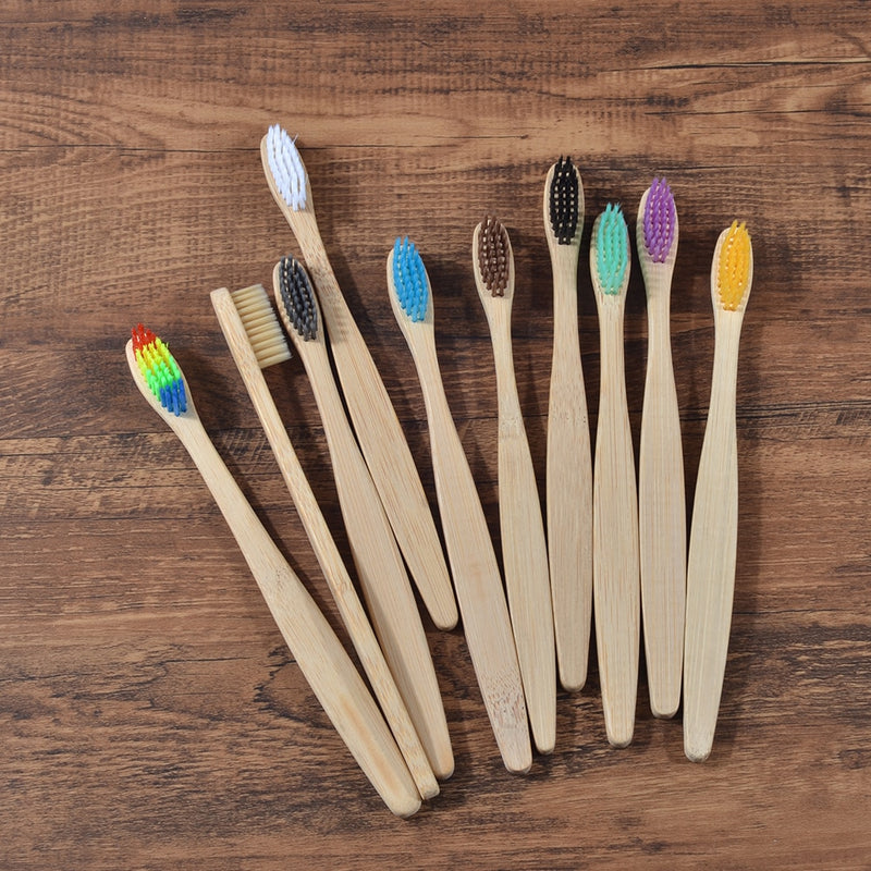 Natural Bamboo Tooth Brush Set