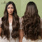 Long Brown Natural Hair Wigs