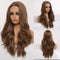 Long Brown Natural Hair Wigs