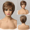 Brown Blonde Short Hair Wigs