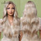 Long Brown Natural Hair Wigs