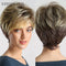 Brown Blonde Short Hair Wigs