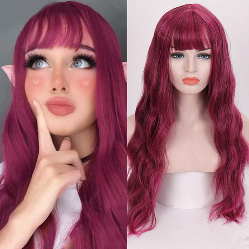 22 Inch Long Wavy Wig