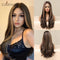 Long Brown Natural Hair Wigs