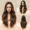 Long Brown Natural Hair Wigs