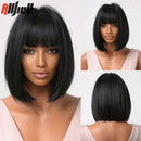 Medium Length Brown Wigs