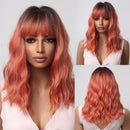 Brown Water Wave Synthetic Wig