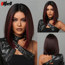 Medium Length Brown Wigs