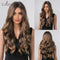 Long Brown Natural Hair Wigs