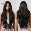 Black Long Body Wavy Wigs