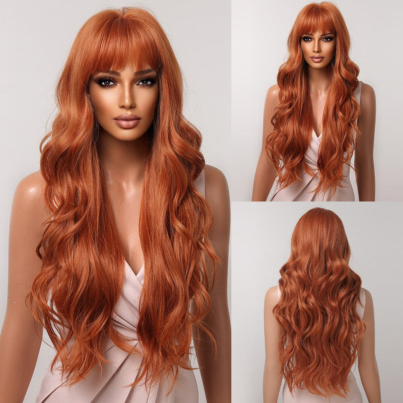 Long Curly Highlight Wig