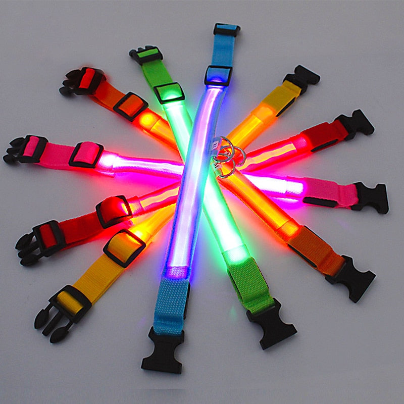 LED Glowing Dog Collar