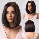 Brown Blonde Short Hair Wigs