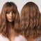 Brown Water Wave Synthetic Wig