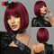 Medium Length Brown Wigs