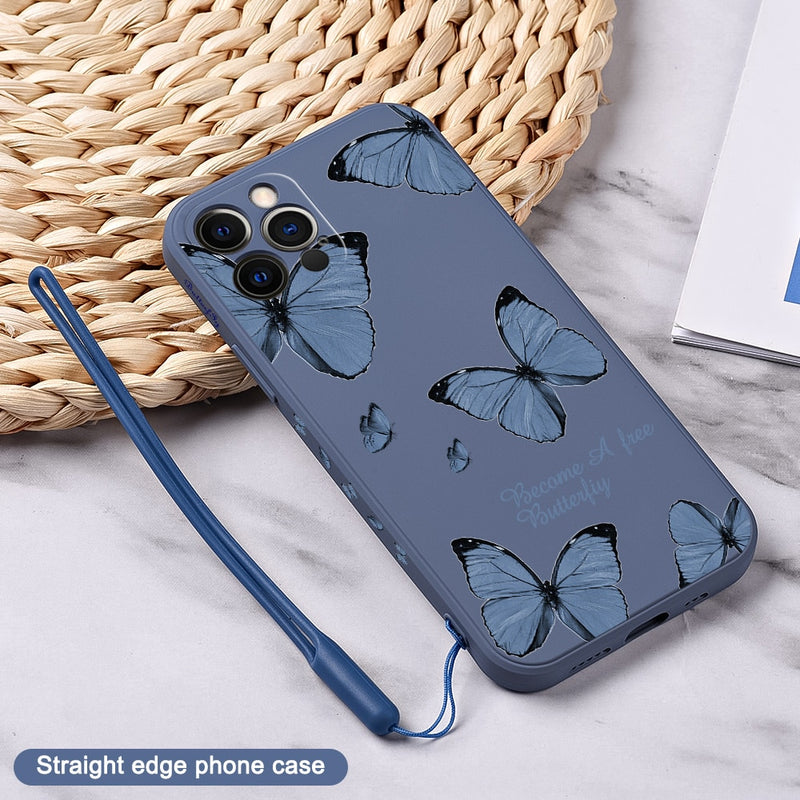 Butterfly Flowers Case For Samsung