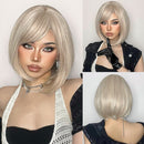 Brown Blonde Short Hair Wigs