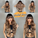 Long Curly Highlight Wig