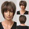 Brown Blonde Short Hair Wigs