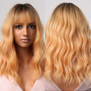 Brown Water Wave Synthetic Wig