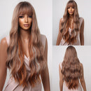 Long Curly Highlight Wig