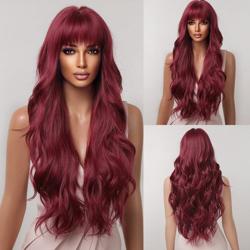 Long Curly Highlight Wig