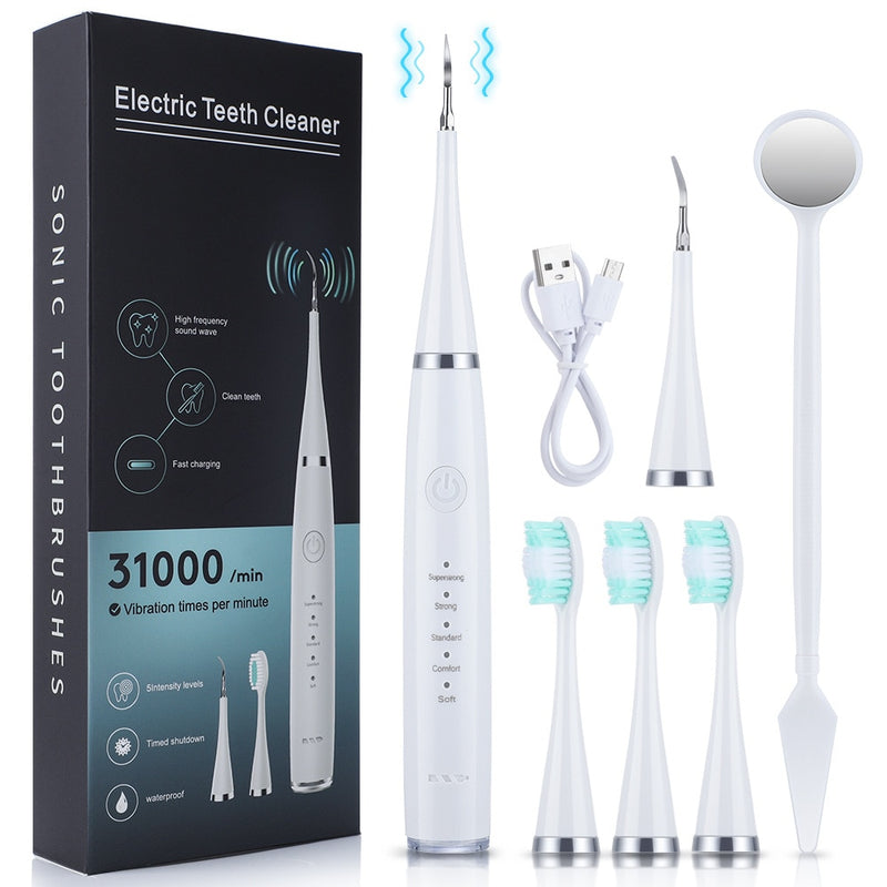 Ultrasonic Electric Tooth Cleaner